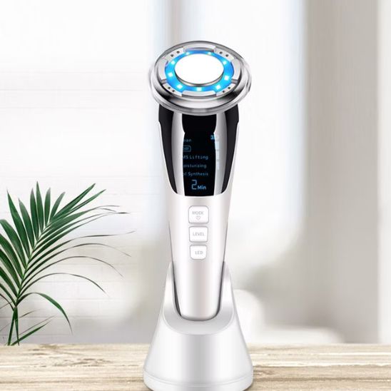 Appareil-de-massage-facial-EMS-micro-courant-lifting-du-visage-compresse-chaude-froide-nettoyage-profondeur-soin-beaute