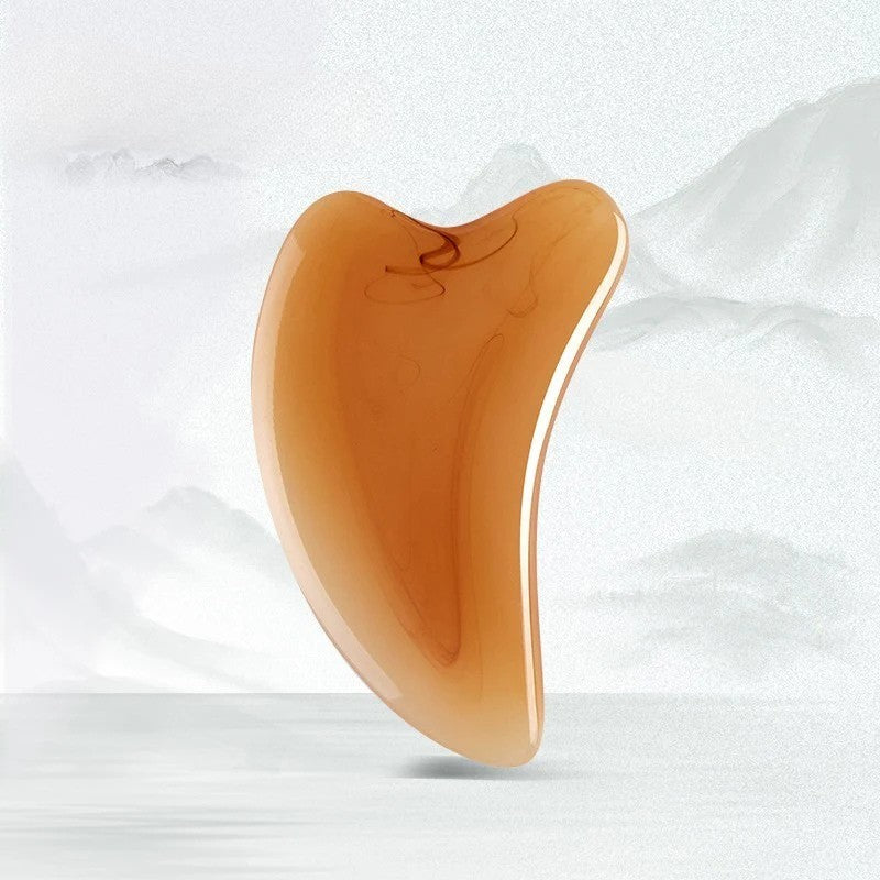 Gua sha -Planche de Massage Gua Sha en Résine