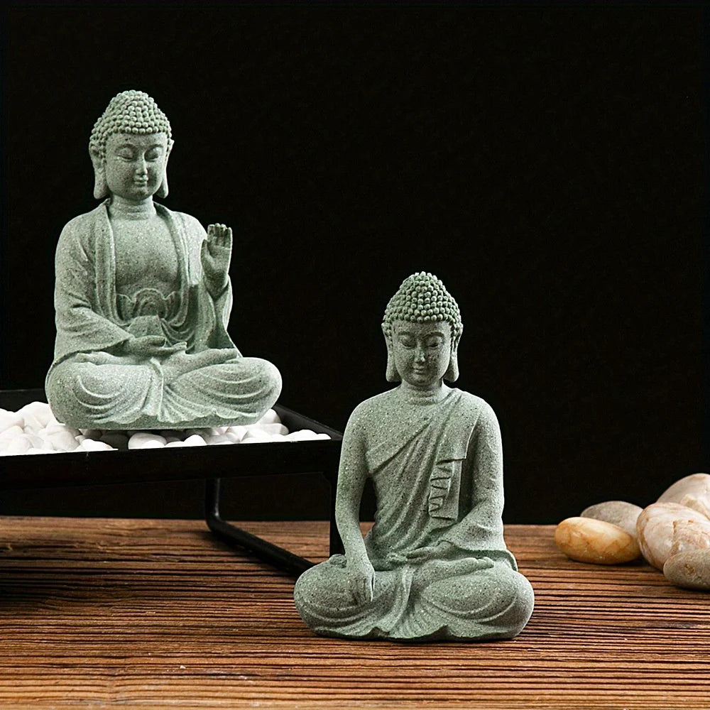 Statuette-statue-de-bouddha-grès-vert-thaïlande-yeux-fermés