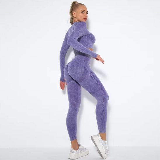 Tenue-yoga-sans-couture-pour-femme-manches-longues-sport