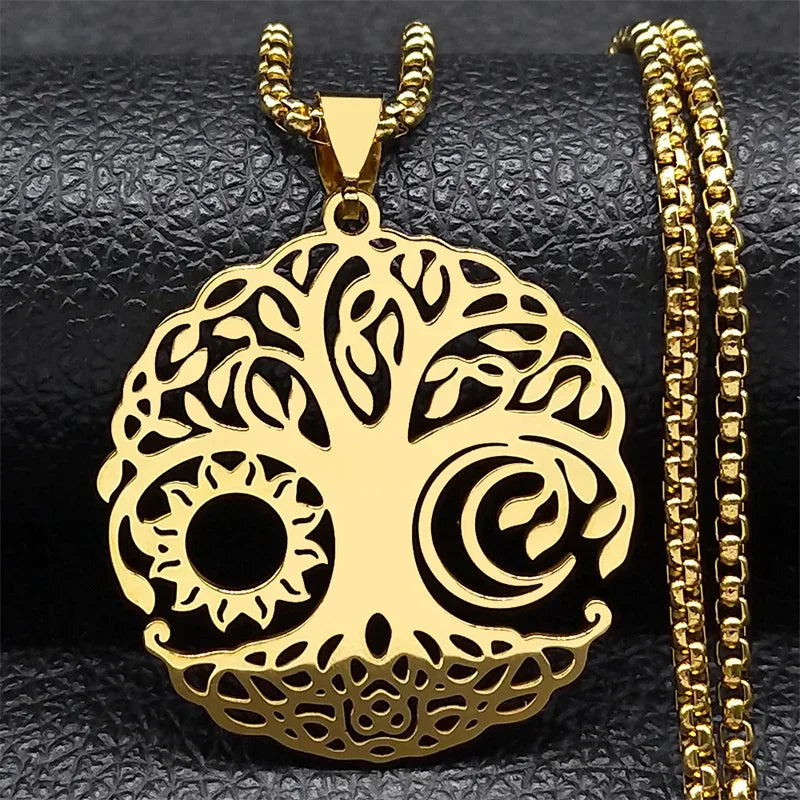 arbre-de-vie-collier-or