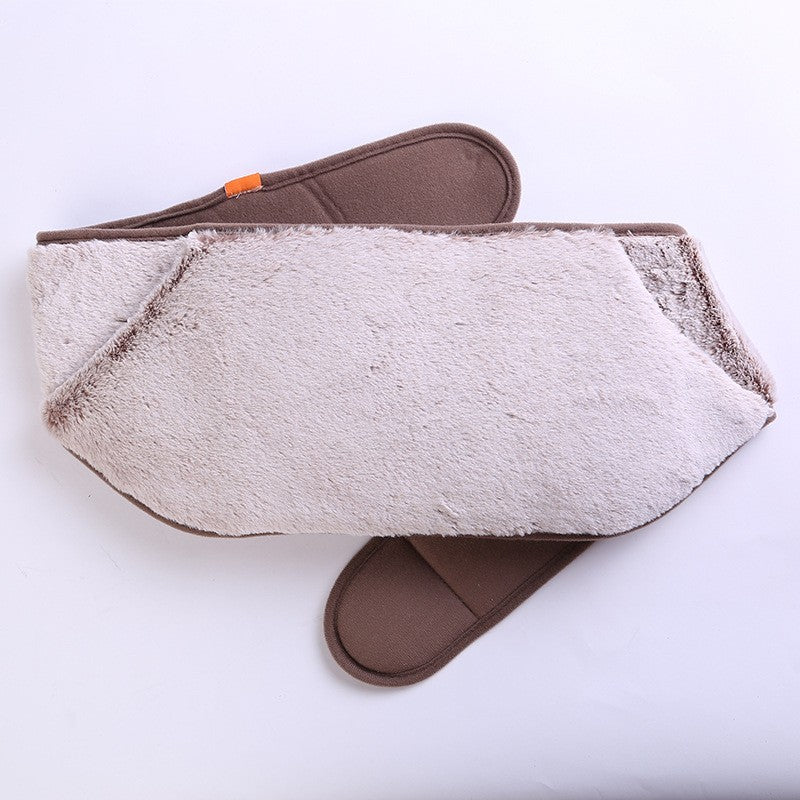Bouillotte micro onde moment de douceur ceinture chauffante brun