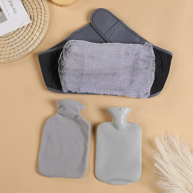 Bouillotte micro onde moment de douceur ceinture chauffante grise