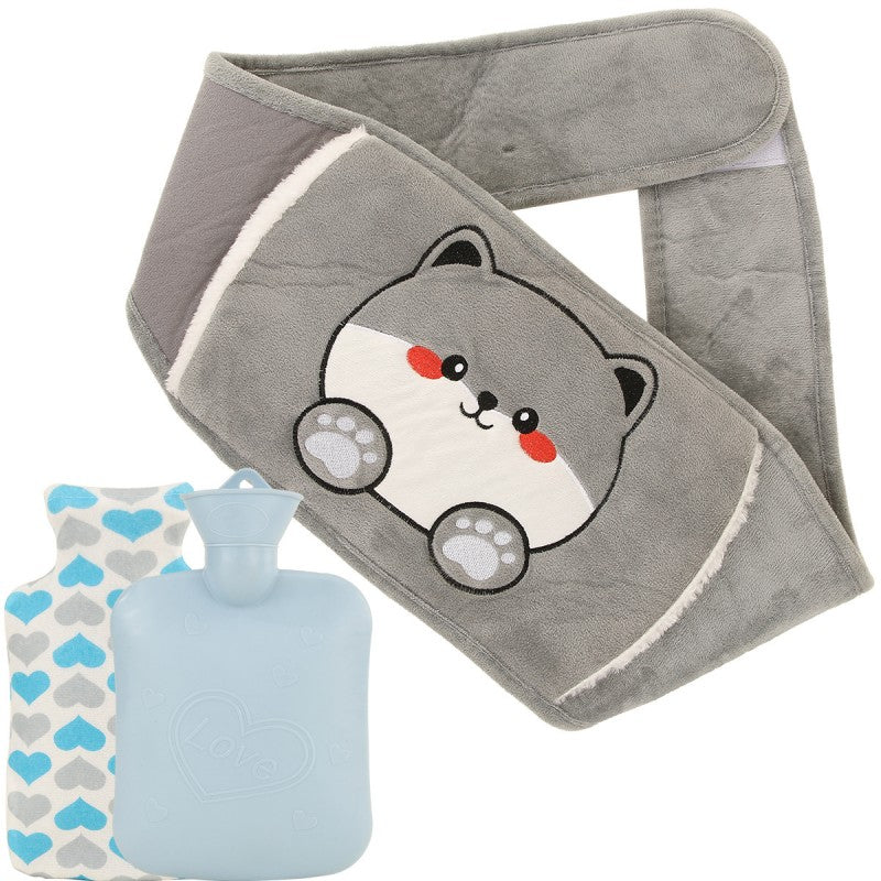 bouillotte peluche micro onde ceinture abdominale chauffante ourson