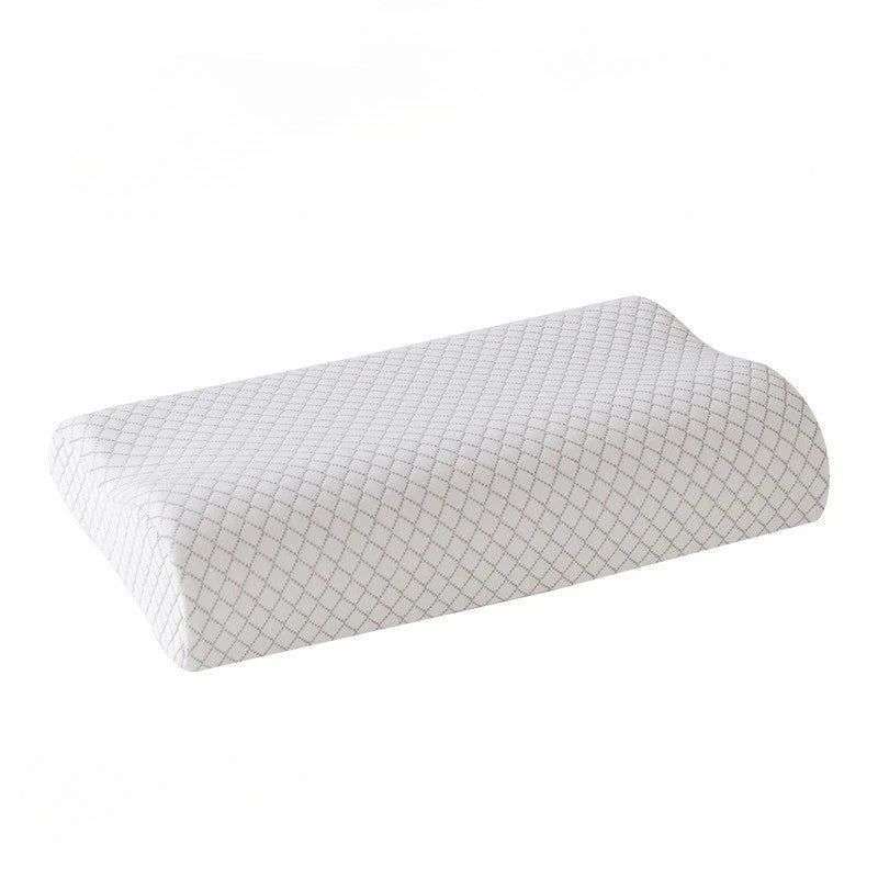 Oreiller ergonomique en bambou mémoire de forme diamant