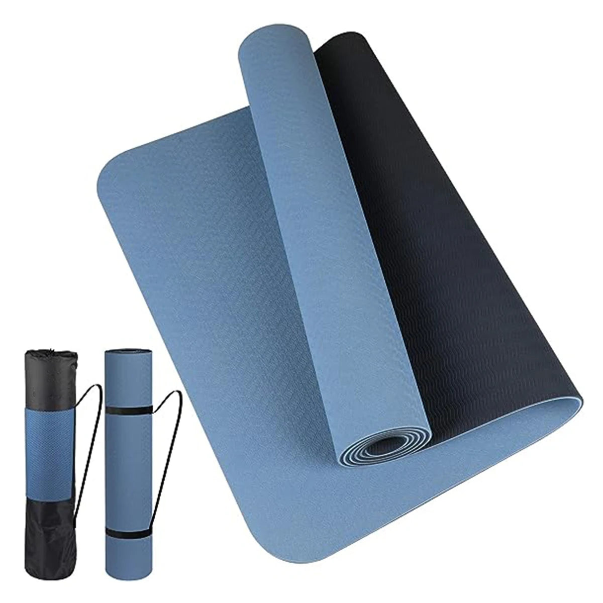tapis-yoga-antiderapant-leger-entrainement-zenitude-bleu
