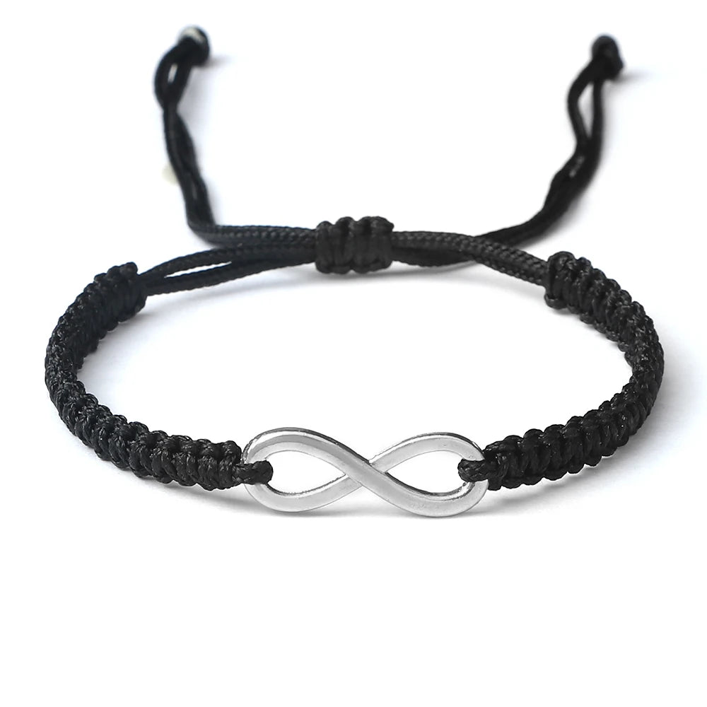 Bracelet-chemin-de-vie-fil-arbre-de-vie-noir-infini-argent