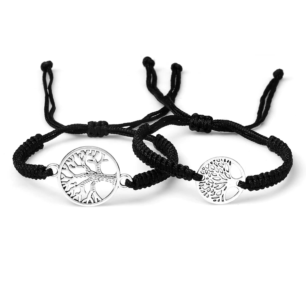 Bracelet-chemin-de-vie-fil-arbre-de-vie-noir-argent-deux