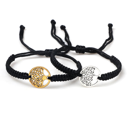 Bracelet-chemin-de-vie-fil-arbre-de-vie-noir-doré-argent