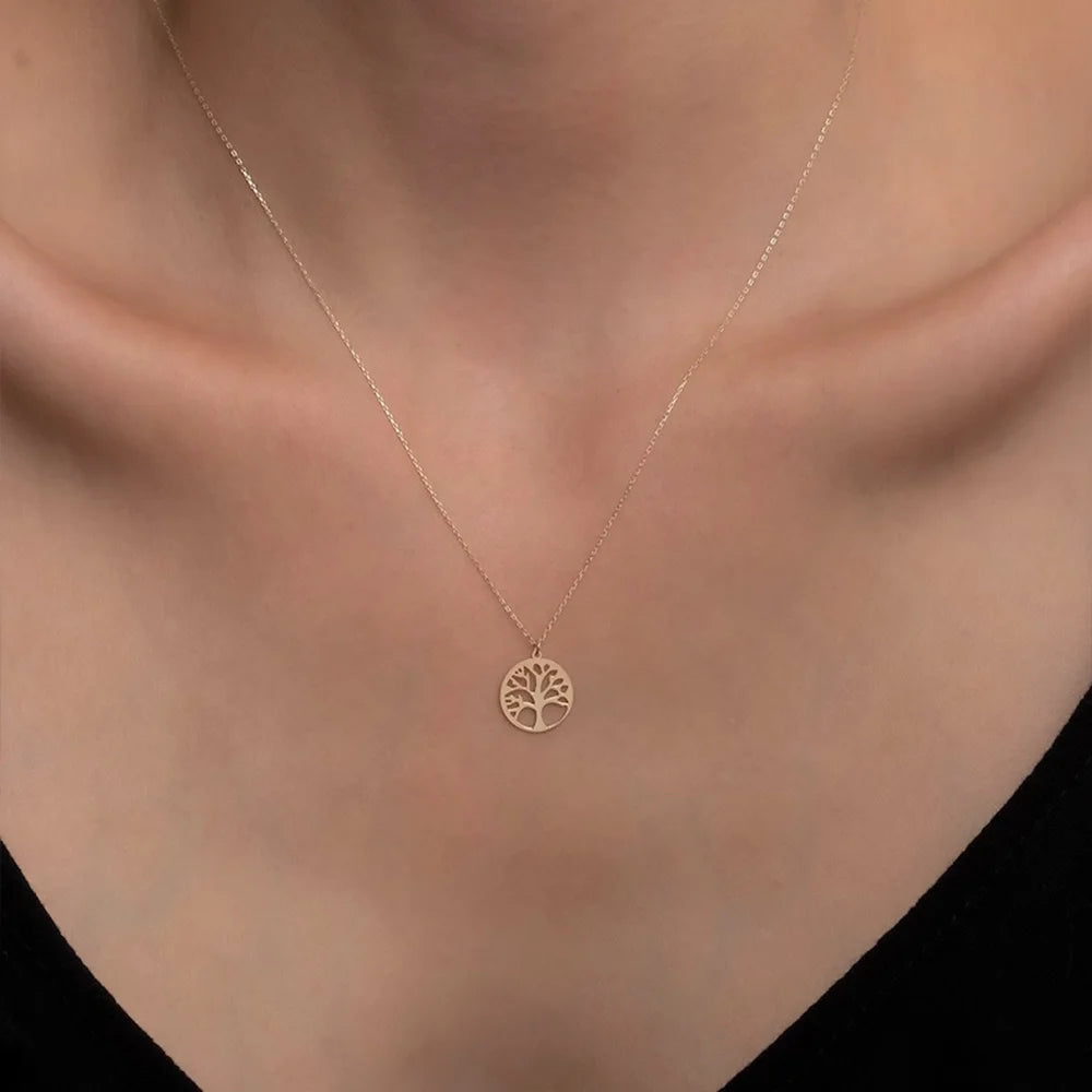 Médaillon Pendentif Rond LIVRAISON GRATUITE - Acier Inoxydable Avec Zircon Clair - Neuf Avec étiquettes
