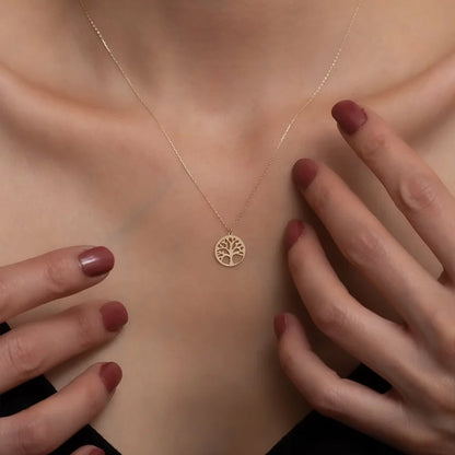 Collier-arbre-de-vie-pendentif-rond-acier-inoxydable-design-creux-classique-bijoux-amour