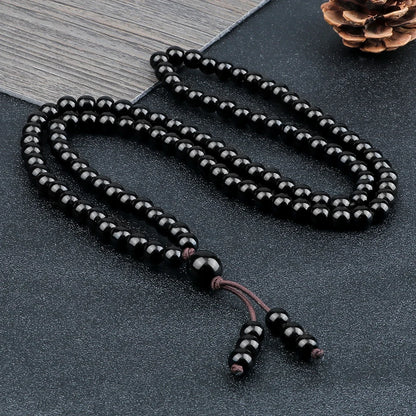 Collier-de-perle-en-pierre-naturelle-noire-brillante-obsidienne-onyx-perles-mala
