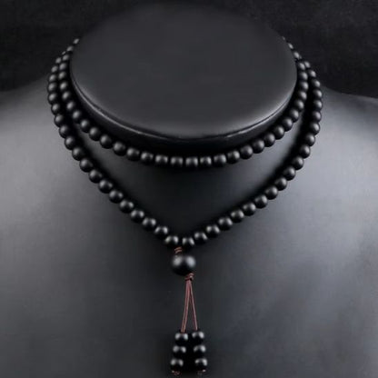 Collier-de-perle-en-pierre-naturelle-noire-brillante-obsidienne-onyx