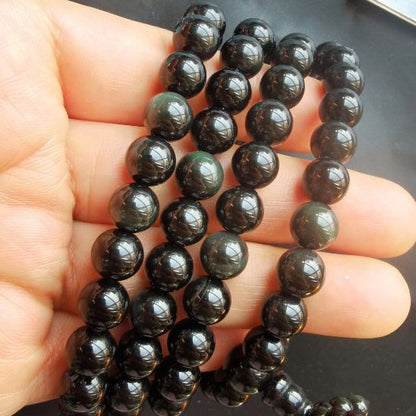 Collier-de-perle-en-pierre-naturelle-noire