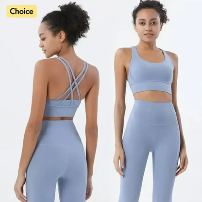 Combinaison-yoga-durable-deux-pièces-bretelles-gris