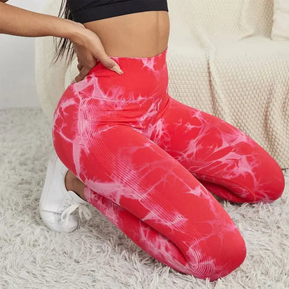 Combinaison-yoga-leggings-sans-couture-femme-pantalon-collants-entrainement-rose