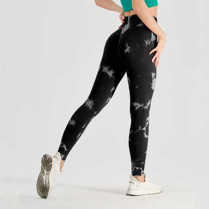 Combinaison-yoga-leggings-sans-couture-femme-pantalon-collants-entrainement-noir-gris