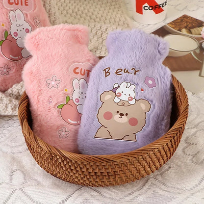 Coussin-chauffant-bouillotte-mignonne-enfant-fille-femme-eau-chaude-chauffe-main-hiver-lit-chaud-douillette