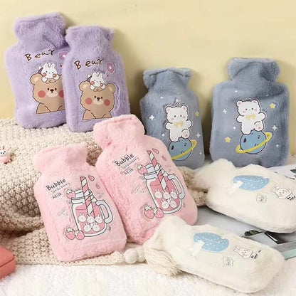 Coussin-chauffant-bouillotte-mignonne-enfant-fille-femme-eau-chaude-chauffe-main-hiver-lit-chaud