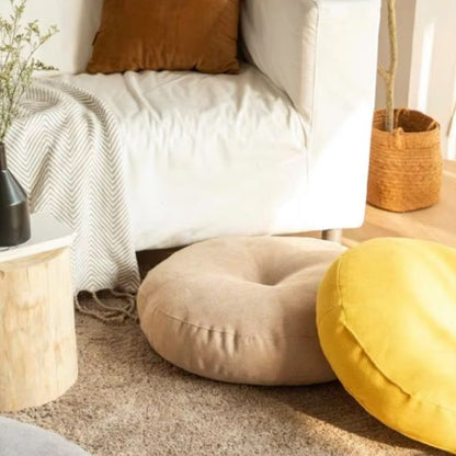 Coussin-de-sol-pour-meditation-yoga-couleur-unie-rond-tapis-pouf-lit