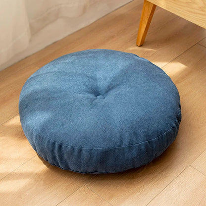 Coussin-de-sol-pour-yoga-meditation-couleur-unie-rond-tapis-pouf-chaise-lit-bleu