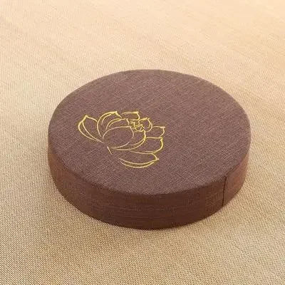 Coussin-de-yoga-tatami-japonais-confort-lotus-brun