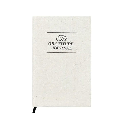 Journal-de-gratitude-carnet-de-notes-planificateur-poinçonnage-auto-sain-réflexion-de-manifestation-blanc