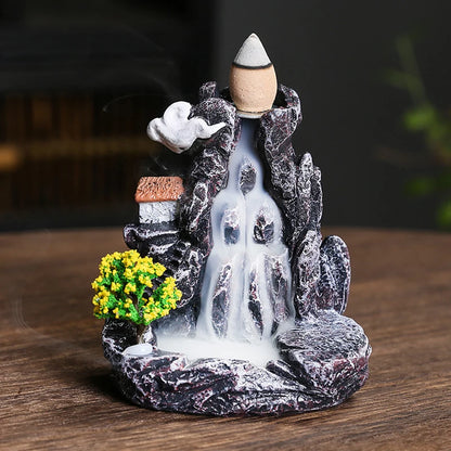 Porte-encens-reflux-resine-creative-haute-montagne-detente