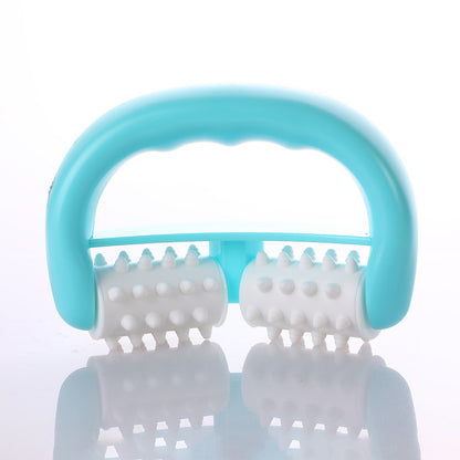 Rouleau de massage anti cellulite bleu
