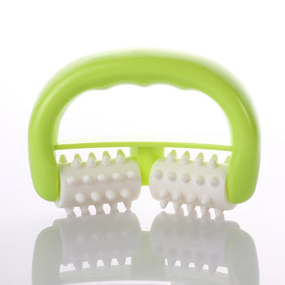 Rouleau de massage anti cellulite vert