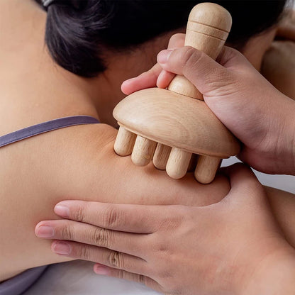 Rouleau-de-massage-outils-therapeutique-bois-relaxation