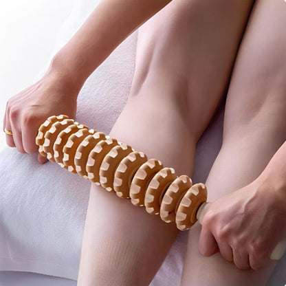 Rouleau-de-massage-outils-therapeutique-bois-relaxation