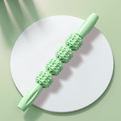 Rouleau massage bâton à rouler vert