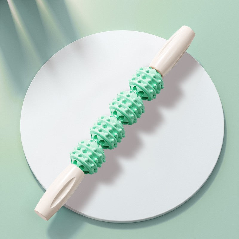 Rouleau massage bâton à rouler vert avocat