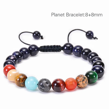 Bracelet en Perles - de Méditation en Pierre des 7 Chakras