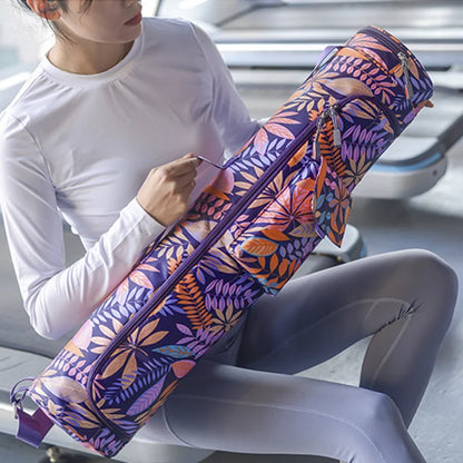 Sac-a-tapis-yoga pour-homme-femme-sport-mauve