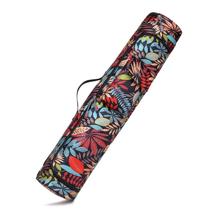 Sac-a-tapis-yoga pour-homme-femme-sport-pilates-danse-fitness-orange