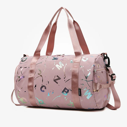 Sac-de-sport-femme-homme-bandouliere-fille-garcon-rose