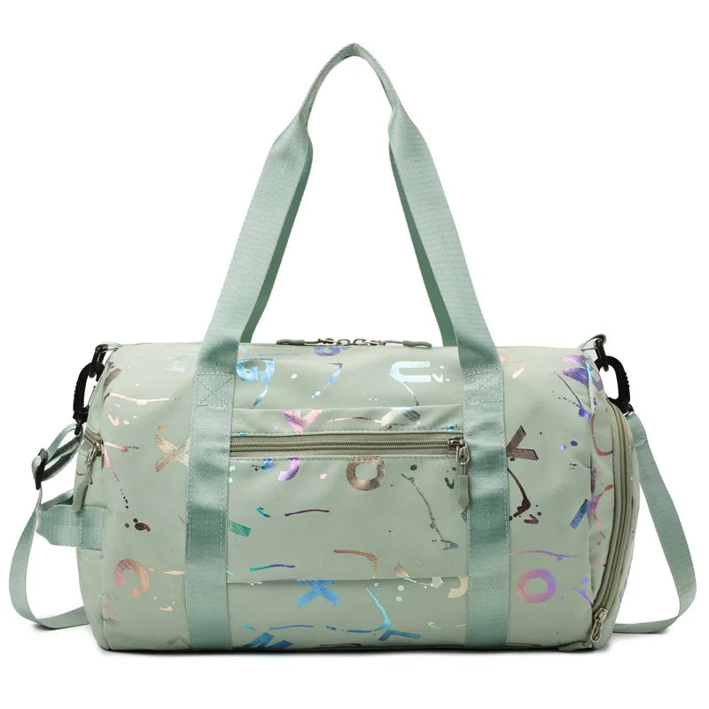 Sac-de-sport-femme-homme-bandouliere-fille-garcon-vert