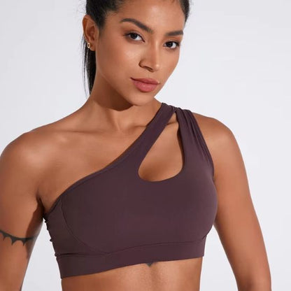 Soutiens-gorge-de-sport-en-chaine-Y-femmes-haut-de-yoga-sous-vetements-fitness-course-une-epaule-combinaison-yoga
