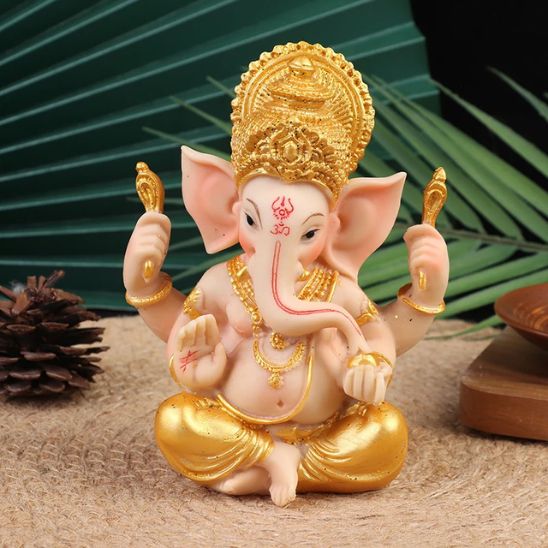 Statuette-bouddha-seigneur-ganesh -dieu-elephant