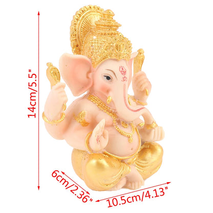 Statuette-bouddha-seigneur-ganesh -dieu-elephant-taille
