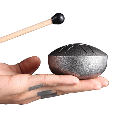 Tambour-Hluru-Mini-Glucophone-Acier-yoga-gris