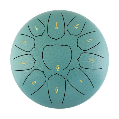 Tambour-langue-en-acier-tambour-a-main-baguettes-meditation-vert