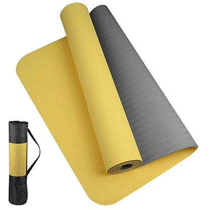 Tapis-de-yoga-antiderapant-double-face-avec-sangle-jaune-gris