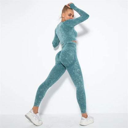 Tenue-yoga-sans-couture-pour-femme-manches-longues-sport-fitness-gym-combinaison-entrainement