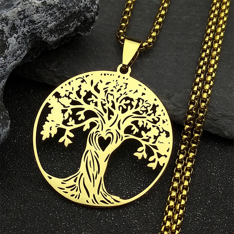 arbre-de-vie-collier-porte-bonheur-or