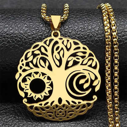 arbre-de-vie-collier-or