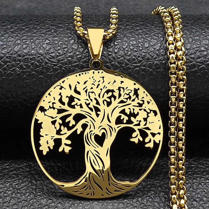 arbre-de-vie-collier-or-chaine-coeur