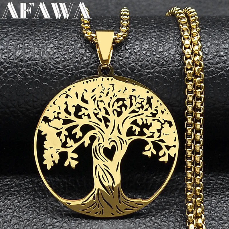 arbre-de-vie-collier-or